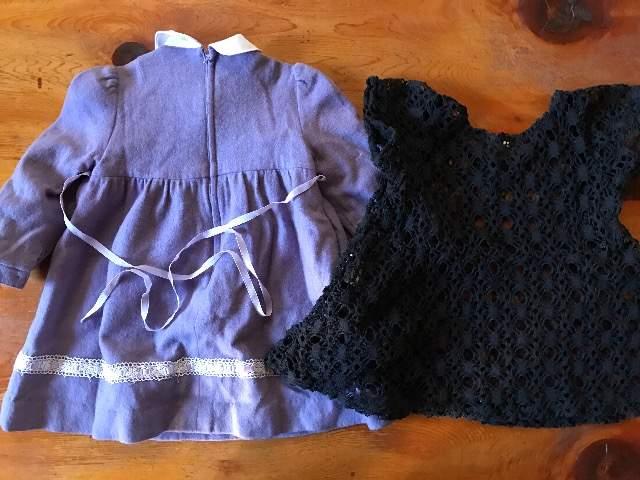 ノーメーカーのワンピース+〓色編み サイズ95-100 < キッズ/ベビー  ノーメーカーのワンピース+〓色編み サイズ95-100 < キッズ/ベビーの