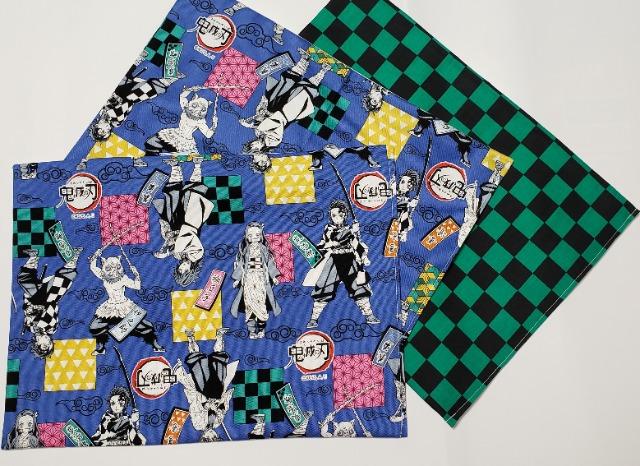 【本日限定】★ 17ラ 鬼滅の刃 ランチョンマット3枚set(*^^*)ハンドメイド < インテリア/ライフ 【本日限定】★ 17ラ 鬼滅の刃 ランチョンマット3枚set(*^^*)ハンドメイド < インテリア/ライフの