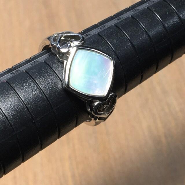 《No.R125》お買い得 シェルring フリーサイズ 真鍮 < 男性アクセサリー/時計  《No.R125》お買い得 シェルring フリーサイズ 真鍮 < 男性アクセサリー/時計の