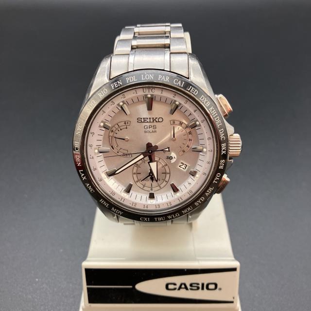 即決 SEIKO セイコー GPS SOLAR 電波ソーラー 腕時計 8X53-0AB0 < ブランド 即決 SEIKO セイコー GPS SOLAR 電波ソーラー 腕時計 8X53-0AB0 < ブランドの