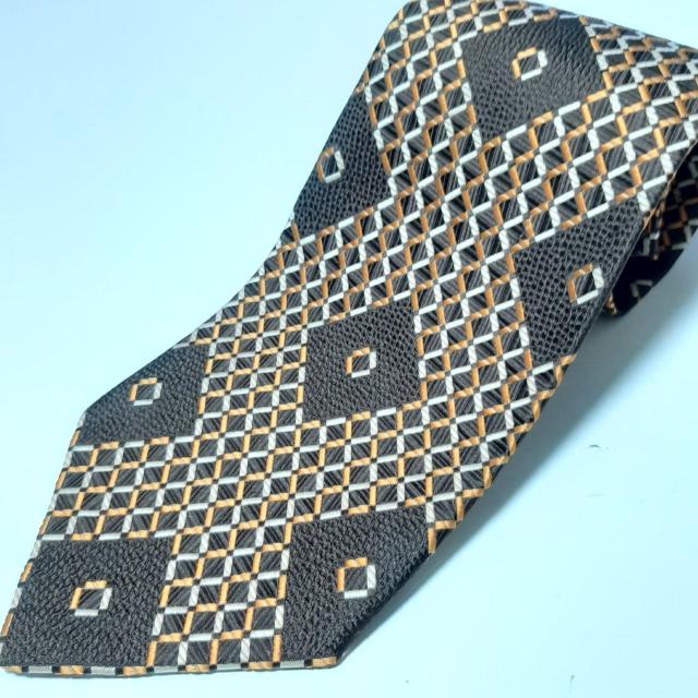 美品  A-LOOK 茶色系 柄タイプ ネクタイ 581 < 男性ファッション  美品  A-LOOK 茶色系 柄タイプ ネクタイ 581  < 男性ファッションの