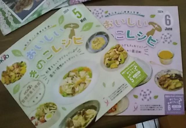 ホクトのきのこレシピ 2021年〜2024年ランダム7冊 < 本/雑誌  ホクトのきのこレシピ 2021年〜2024年ランダム7冊 < 本/雑誌の