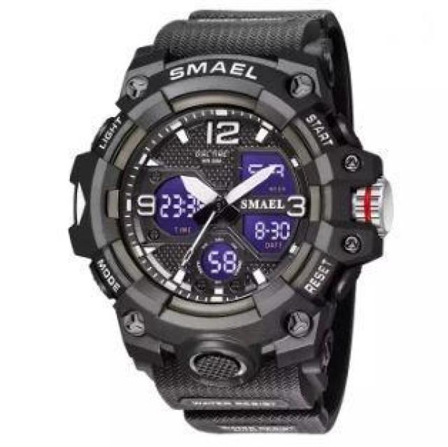 SMAEL 8008 スポーツウォッチ(ブラック) < 男性アクセサリー/時計  SMAEL 8008 スポーツウォッチ(ブラック)  < 男性アクセサリー/時計の