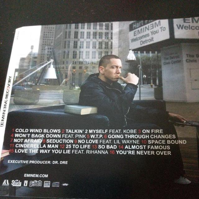 EMINEMwRECOVERY({ʔ)xSLIM SHADY D12 DR.DRE my  CD/DVD/rfI 