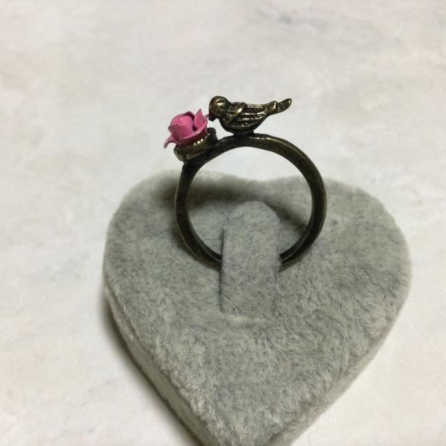 レディースリング 鳥と花 サイズ16号 < 女性アクセサリー/時計  レディースリング 鳥と花 サイズ16号  < 女性アクセサリー/時計の