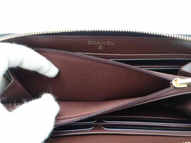 CHANEL シャネル AP0242 マトラッセ ココマーク キャビアスキン ラウンドファスナー長財布 ブラック<新品> < ブランド CHANEL シャネル AP0242 マトラッセ ココマーク キャビアスキン ラウンドファスナー長財布 ブラック<新品> < ブランドの