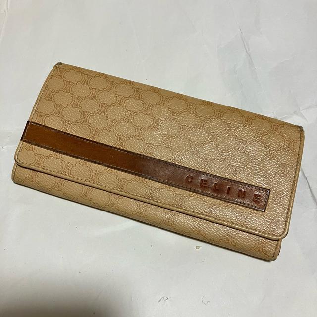 【アンティーク】【CELINE / セリーヌ】 マカダム / がま口 長財布 レザー < ブランド  【アンティーク】【CELINE / セリーヌ】 マカダム / がま口 長財布 レザー  < ブランドの