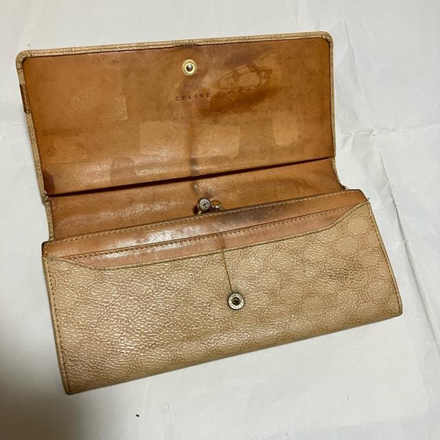 【アンティーク】【CELINE / セリーヌ】 マカダム / がま口 長財布 レザー < ブランド  【アンティーク】【CELINE / セリーヌ】 マカダム / がま口 長財布 レザー < ブランドの