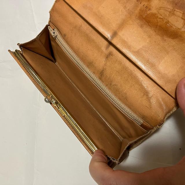 【アンティーク】【CELINE / セリーヌ】 マカダム / がま口 長財布 レザー < ブランド  【アンティーク】【CELINE / セリーヌ】 マカダム / がま口 長財布 レザー < ブランドの