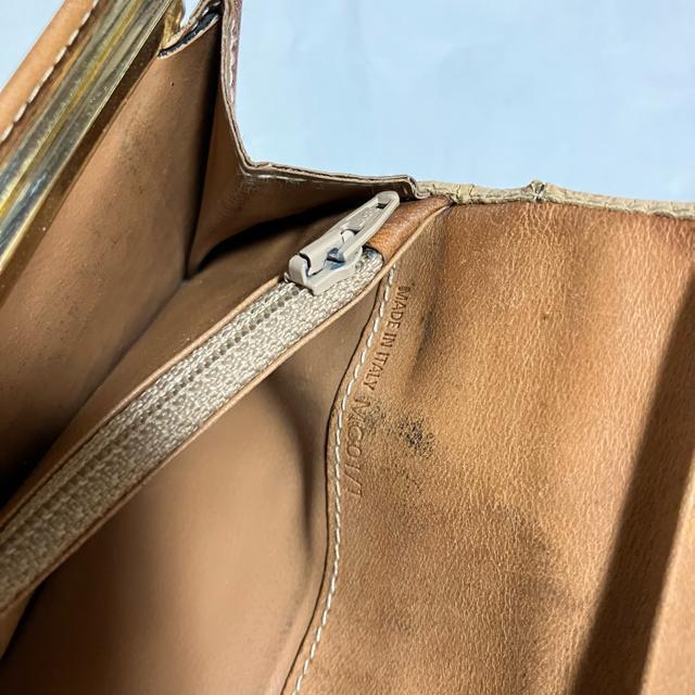 【アンティーク】【CELINE / セリーヌ】 マカダム / がま口 長財布 レザー < ブランド  【アンティーク】【CELINE / セリーヌ】 マカダム / がま口 長財布 レザー < ブランドの