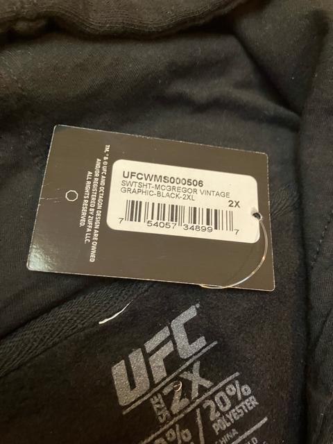 INDEPENDENT UFC 総合格闘技 大きいsize2XL位プルオーバー黒 < 男性ファッション  INDEPENDENT UFC 総合格闘技 大きいsize2XL位プルオーバー黒 < 男性ファッションの