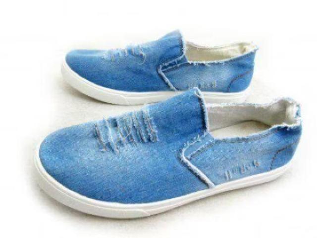 1円~C729新品Conlar Eveデニムスリッポンスニーカー25aL.BLUE♂ < 男性ファッション 1円~C729新品Conlar Eveデニムスリッポンスニーカー25aL.BLUE♂ < 男性ファッションの