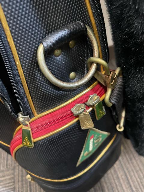 ジャンボ尾崎 キャディーバッグ ゴルフバック J's 尾崎将司 黒 送料無料 ブラック 刺繍 レア品 キャディバッグ 記念品 < レジャー/スポーツ ジャンボ尾崎 キャディーバッグ ゴルフバック J's 尾崎将司 黒 送料無料 ブラック 刺繍 レア品 キャディバッグ 記念品 < レジャー/スポーツの