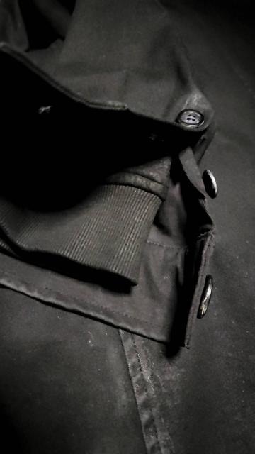 美品希少KMRIIケムリ LAYERED MODS COAT 2 BLACK < ブランド 美品希少KMRIIケムリ LAYERED MODS COAT 2 BLACK < ブランドの