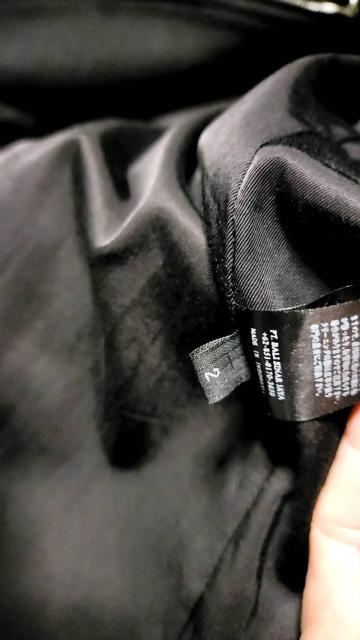 美品希少KMRIIケムリ LAYERED MODS COAT 2 BLACK < ブランド 美品希少KMRIIケムリ LAYERED MODS COAT 2 BLACK < ブランドの