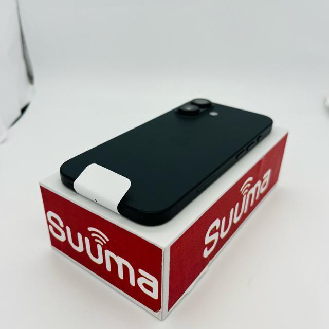 �������g�p iPhone 16 256 GB SIM�t���[ �u���b�N �{�� �� �Ɠd/AV�� 