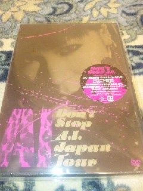 未開封DVD AI DON'T STOP A.I.Japan Tour < タレントグッズ  未開封DVD AI DON'T STOP A.I.Japan Tour  < タレントグッズの