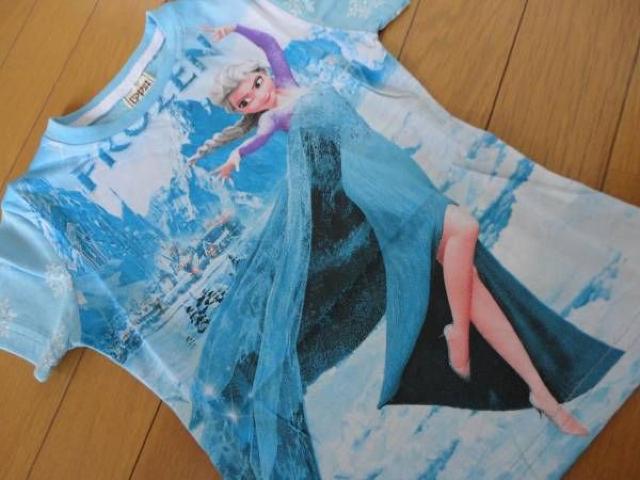 アナと雪の女王T  100サイズ 【最終1点】 T-1 < キッズ/ベビー  アナと雪の女王T  100サイズ 【最終1点】 T-1 < キッズ/ベビーの