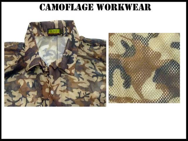 Vi ~^[Jt(5XL) Military Camoflage Shirt  jt@bV 