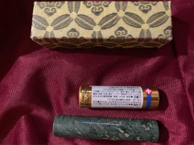 送料込み 大理石印鑑 判子 緑色 < インテリア/ライフ  送料込み 大理石印鑑 判子 緑色  < インテリア/ライフの