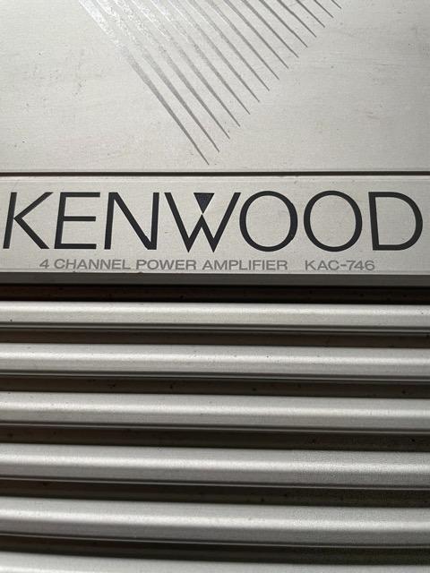 KENWOODアンプ!KFC746!4chアンプ! < 自動車/バイク KENWOODアンプ!KFC746!4chアンプ! < 自動車/バイク