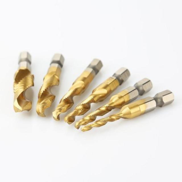 ドリルタップ HSS六角軸 面取りタップ  6本セット < ペット/手芸/園芸  ドリルタップ HSS六角軸 面取りタップ  6本セット < ペット/手芸/園芸の