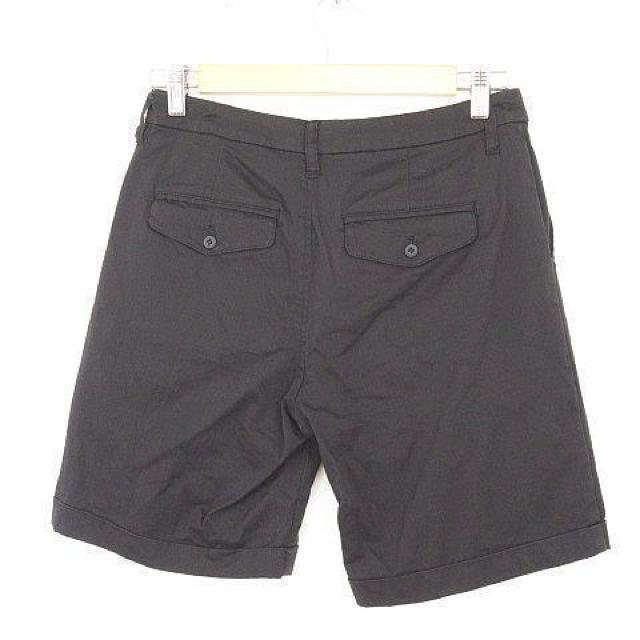 LEPSIM LOWRYS FARM ショートパンツ タック 無地 黒 M < 女性ファッション  LEPSIM LOWRYS FARM ショートパンツ タック 無地 黒 M < 女性ファッションの