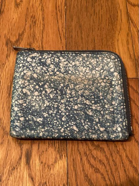 スクモレザー sukumo leather L字ファスナー 財布 ウォレット レザー 藍染め 日本製 cramp < 男性ファッション  スクモレザー sukumo leather L字ファスナー 財布 ウォレット レザー 藍染め 日本製 cramp < 男性ファッションの