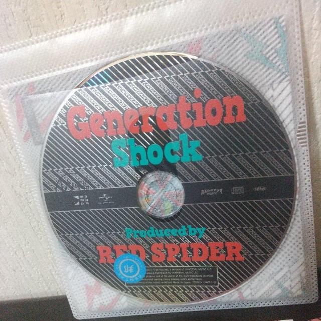 RED SPIDERwGeneration ShockxHISATOMI N  CD/DVD/rfI 