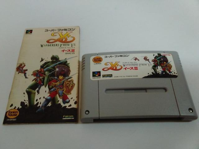 SFC/【5本迄送料180円!!】イースV≪匿名らくらく定額便≫〈メンテ済み♪〉【説明書付き!!】★電池OK!!★↓ご落札価格↓ < ゲーム本体/ソフト  SFC/【5本迄送料180円!!】イースV≪匿名らくらく定額便≫〈メンテ済み♪〉【説明書付き!!】★電池OK!!★↓ご落札価格↓  < ゲーム本体/ソフトの