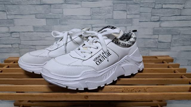 ☆VERSACE ヴェルサーチ ロゴ スニーカー/メンズ/8/27cm☆新作モデル < ブランド  ☆VERSACE ヴェルサーチ ロゴ スニーカー/メンズ/8/27cm☆新作モデル  < ブランドの