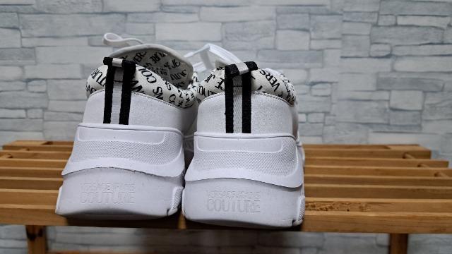 ☆VERSACE ヴェルサーチ ロゴ スニーカー/メンズ/8/27cm☆新作モデル < ブランド  ☆VERSACE ヴェルサーチ ロゴ スニーカー/メンズ/8/27cm☆新作モデル < ブランドの