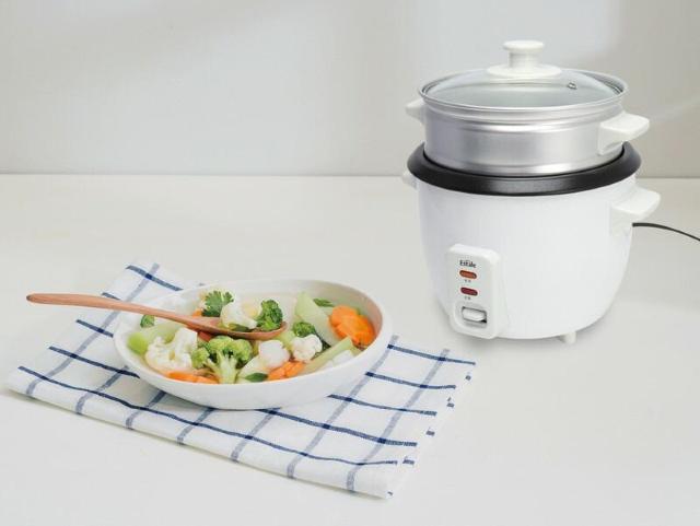 *もちもちご飯★ 3合 炊飯器 おしゃれ 蒸し器 レトロ お手入れ楽々 < 家電/AV  *もちもちご飯★ 3合 炊飯器 おしゃれ 蒸し器 レトロ お手入れ楽々 < 家電/AVの