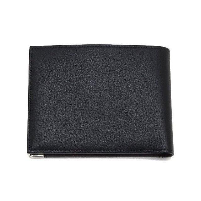 ◆ 本物 美品 ◆ カルティエ 2つ折り財布 小銭入れ付き マストライン カーフ ブラック 黒 保存袋 箱 人気 L3000595 < ブランド  ◆ 本物 美品 ◆ カルティエ 2つ折り財布 小銭入れ付き マストライン カーフ ブラック 黒 保存袋 箱 人気 L3000595 < ブランドの