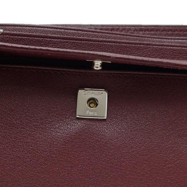 ◆ 本物 美品 ◆ カルティエ 2つ折り財布 小銭入れ付き マストライン カーフ ブラック 黒 保存袋 箱 人気 L3000595 < ブランド  ◆ 本物 美品 ◆ カルティエ 2つ折り財布 小銭入れ付き マストライン カーフ ブラック 黒 保存袋 箱 人気 L3000595 < ブランドの