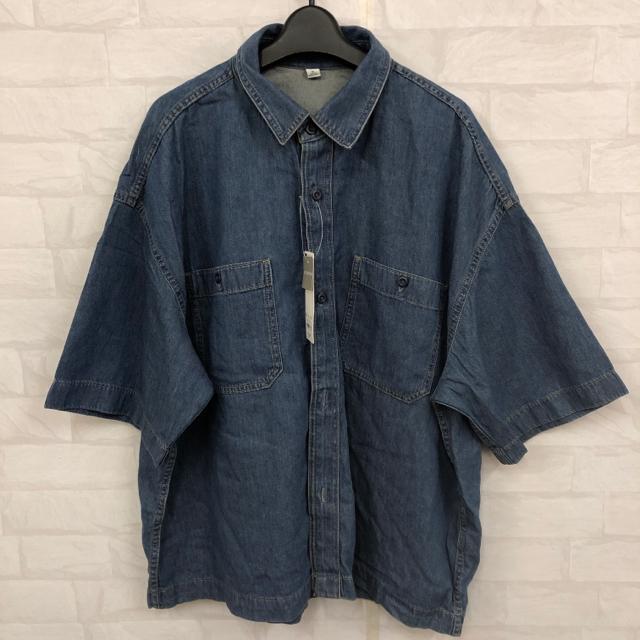 即決 新品 GU ジーユー デニムボクシーワークシャツ 2枚セット < 男性ファッション 即決 新品 GU ジーユー デニムボクシーワークシャツ 2枚セット < 男性ファッションの