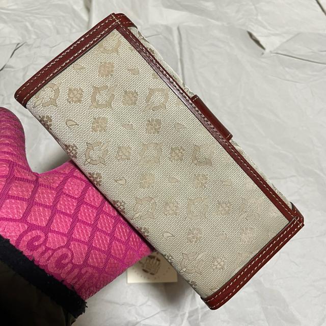 【保管未使用品】【DAKOTA / ダコタ】 フォーリア / レザー / 長財布 二つ折り 牛革 ジャガード < ブランド 【保管未使用品】【DAKOTA / ダコタ】 フォーリア / レザー / 長財布 二つ折り 牛革 ジャガード < ブランドの