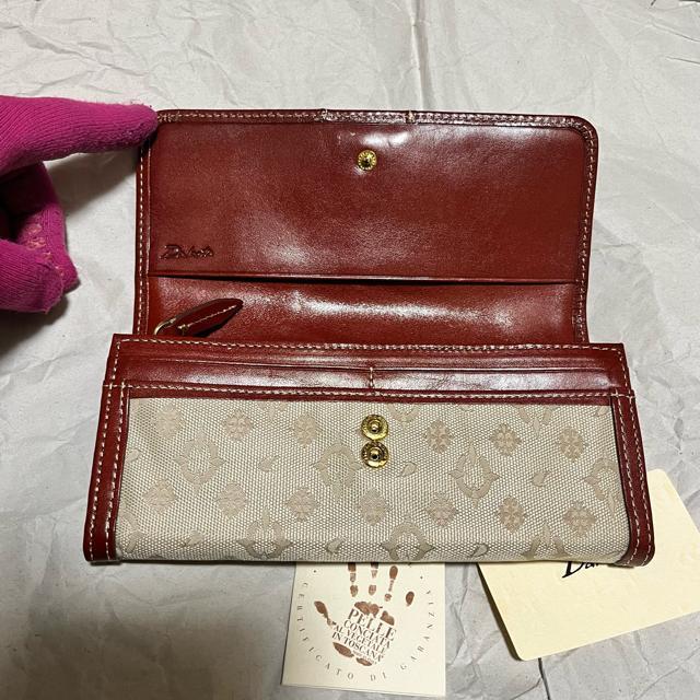 【保管未使用品】【DAKOTA / ダコタ】 フォーリア / レザー / 長財布 二つ折り 牛革 ジャガード < ブランド 【保管未使用品】【DAKOTA / ダコタ】 フォーリア / レザー / 長財布 二つ折り 牛革 ジャガード < ブランドの