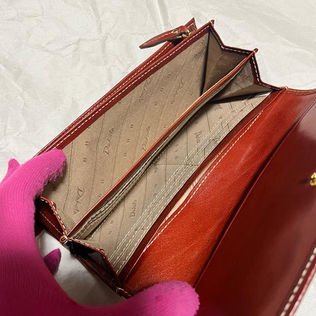 【保管未使用品】【DAKOTA / ダコタ】 フォーリア / レザー / 長財布 二つ折り 牛革 ジャガード < ブランド 【保管未使用品】【DAKOTA / ダコタ】 フォーリア / レザー / 長財布 二つ折り 牛革 ジャガード < ブランドの