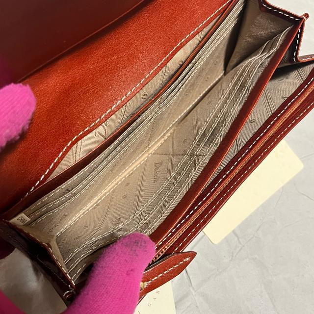 【保管未使用品】【DAKOTA / ダコタ】 フォーリア / レザー / 長財布 二つ折り 牛革 ジャガード < ブランド 【保管未使用品】【DAKOTA / ダコタ】 フォーリア / レザー / 長財布 二つ折り 牛革 ジャガード < ブランドの