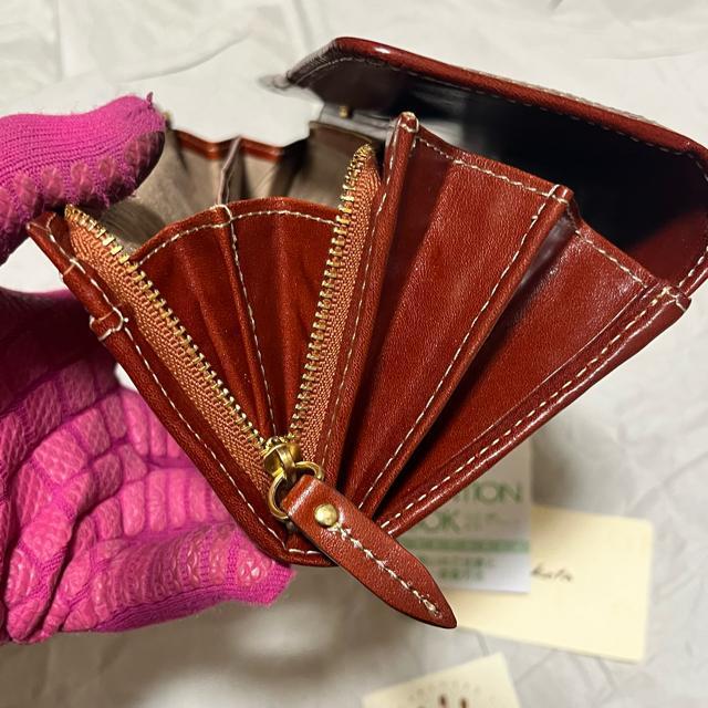 【保管未使用品】【DAKOTA / ダコタ】 フォーリア / レザー / 長財布 二つ折り 牛革 ジャガード < ブランド 【保管未使用品】【DAKOTA / ダコタ】 フォーリア / レザー / 長財布 二つ折り 牛革 ジャガード < ブランドの