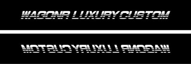 ワゴンRラグジュアリーカスタムステッカー120cm < 自動車/バイク ワゴンRラグジュアリーカスタムステッカー120cm < 自動車/バイク