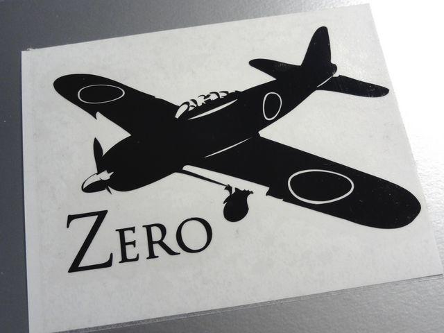 刄[ロ戦カッティングステッカーB 零戦 L耐水シール☆各色あり < 自動車/バイク 刄[ロ戦カッティングステッカーB 零戦 L耐水シール☆各色あり < 自動車/バイク