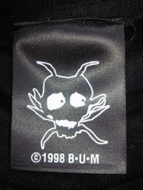 B'z ビーズ ライブ コンサート LIVE ROCK SHOW 限定 Tシャツ ブラック 1998 < タレントグッズ  B'z ビーズ ライブ コンサート LIVE ROCK SHOW 限定 Tシャツ ブラック 1998 < タレントグッズの