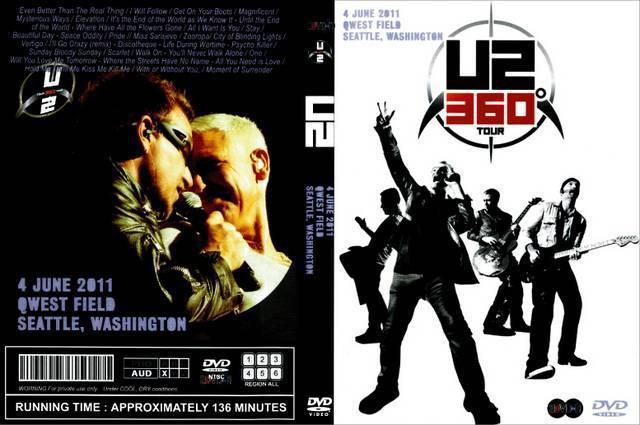U2 SEATTLE, WA 6.4.2011 [c[ ŐVI   CD/DVD/rfI 