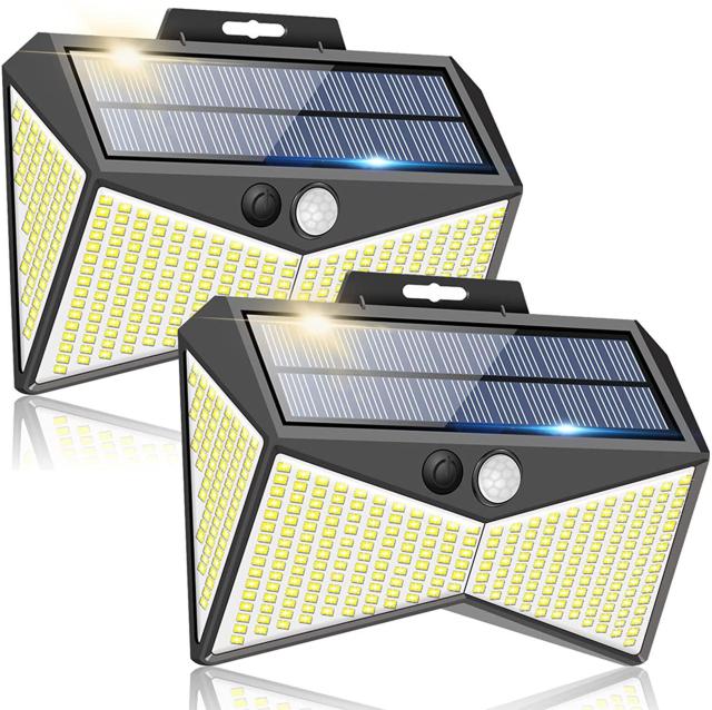 【革新版400LED 2個】センサーライト ソーラーライト < ペット/手芸/園芸 【革新版400LED 2個】センサーライト ソーラーライト < ペット/手芸/園芸の