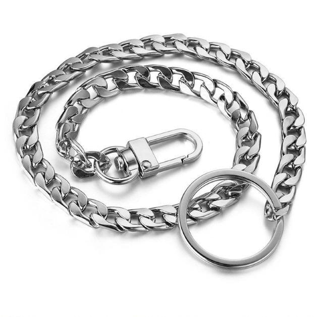 銀色 シルバー色 喜平 キヘイ ウォレットチェーン 財布 デニム、ジーンズ、ジーパン、スラックス、パンツ < 男性アクセサリー/時計 銀色 シルバー色 喜平 キヘイ ウォレットチェーン 財布 デニム、ジーンズ、ジーパン、スラックス、パンツ < 男性アクセサリー/時計の