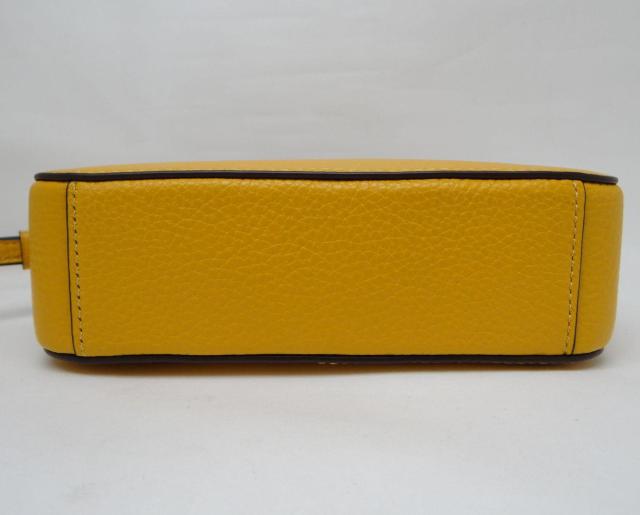 COACH コーチ 87734 レザー カメラバッグ ミニショルダーバッグ オークル<美品> < ブランド COACH コーチ 87734 レザー カメラバッグ ミニショルダーバッグ オークル<美品> < ブランドの