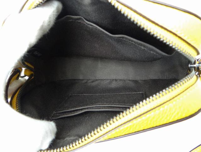 COACH コーチ 87734 レザー カメラバッグ ミニショルダーバッグ オークル<美品> < ブランド COACH コーチ 87734 レザー カメラバッグ ミニショルダーバッグ オークル<美品> < ブランドの