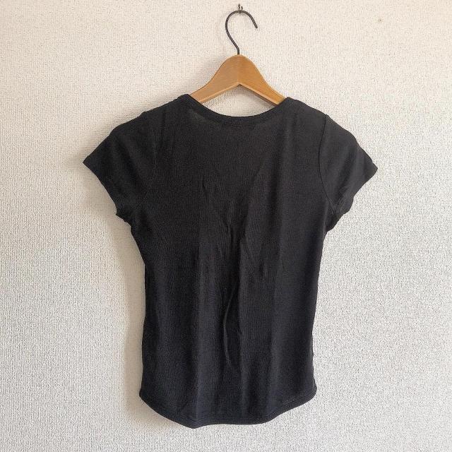 ◆OZOC/オゾック◆シンプル無地Tシャツ★ブラック38サイズ♪シンプルコーデ美品 < ブランド ◆OZOC/オゾック◆シンプル無地Tシャツ★ブラック38サイズ♪シンプルコーデ美品 < ブランドの